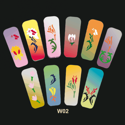 W Series Stencil W02