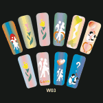 W Series Stencil W03
