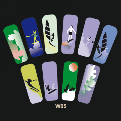 W Series Stencil W05