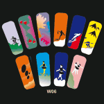 W Series Stencil W06