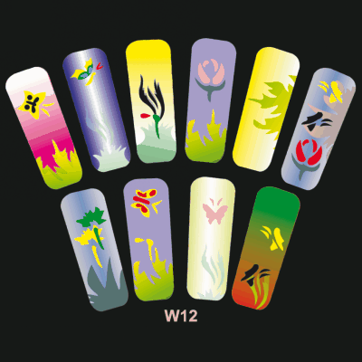 W Series Stencil W12