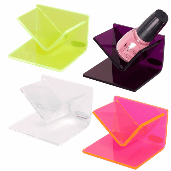 Acrylic 3-Way Bottle Holder