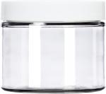 Jar with White Cap | 180ml ~6oz