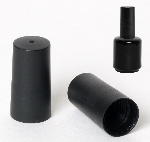 Nail Polish Cap 421 | Matte Black | 15mm Neck