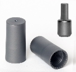 Nail Polish Cap 421 | Matte Graphite | 15mm Neck