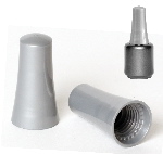 Nail Polish Cap 429 | Glossy Silver | 15mm Neck