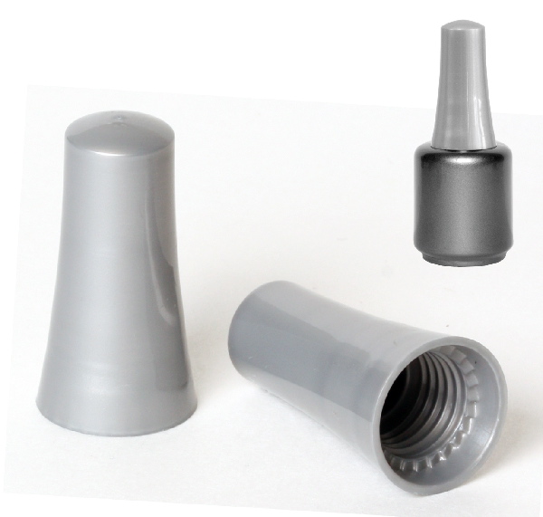 Nail Polish Cap 429 | Glossy Silver | 15mm Neck