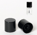 13mm Big Nail Polish Cap - Black