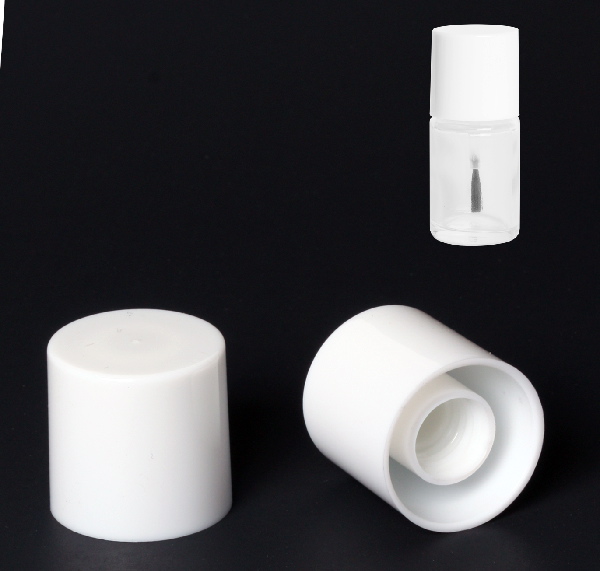 13mm Big Nail Polish Cap - White
