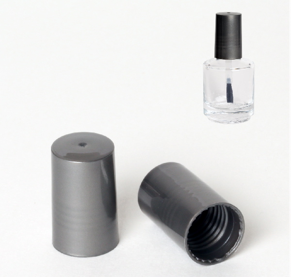 Nail Polish Silver Cap 457 | 15mm Neck