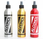 Alcohol Aluminum Bottle with Mist Sprayer | 8.3 fl oz (250ml)