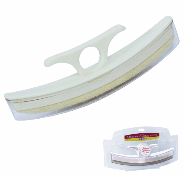 PureShine Six-Inch Ivory Chamois Buffer