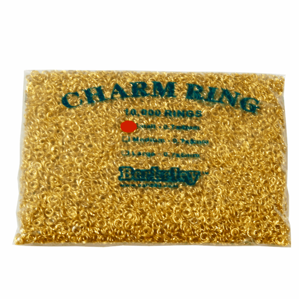 Daniel Stone Charm Ring Small Size & Gold-Plated