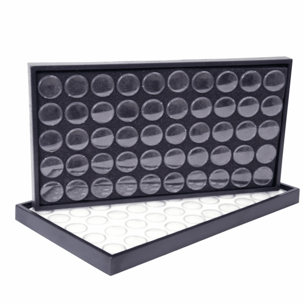 50-Slot Charm Tray White