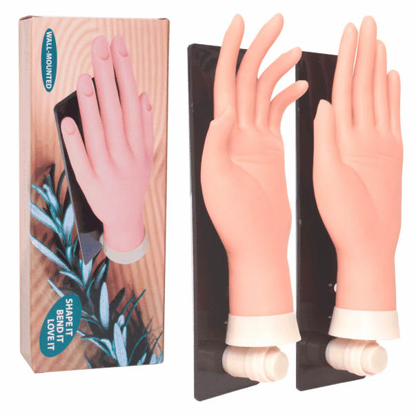 Premium Wall-Mounted Decorative Soft Hand Shape Adjustable