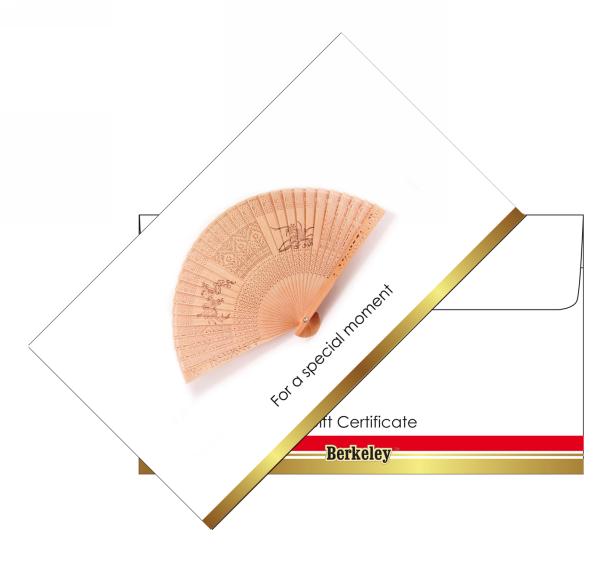 Matching Envelope for Gift Certificate | Design 01