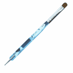 Berkeley French Brush & Dot Tool | Blue Acrylic Handle