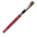 Berkeley French Brush | Burgundy Aluminum Handle | 16