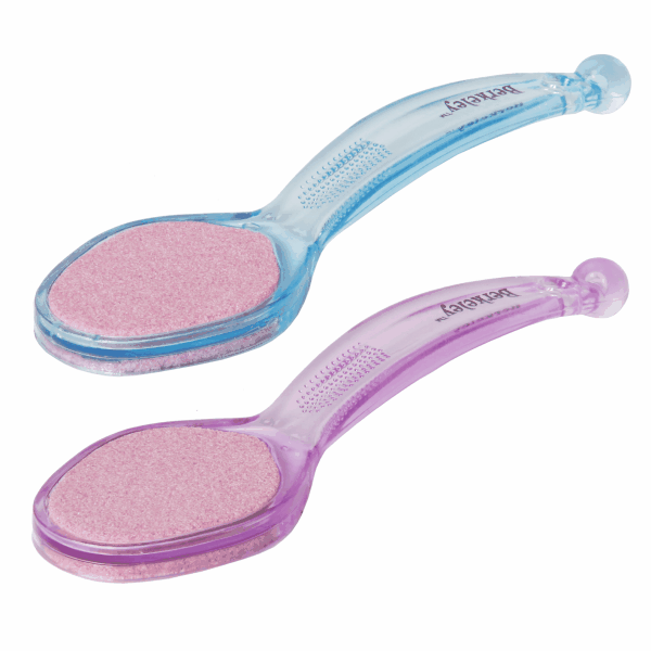Double-Sided Medium Ceramic Foot File - Purple