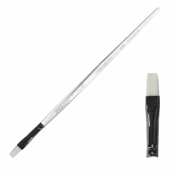 Monte Carlo White  Gel Brush | No. 8