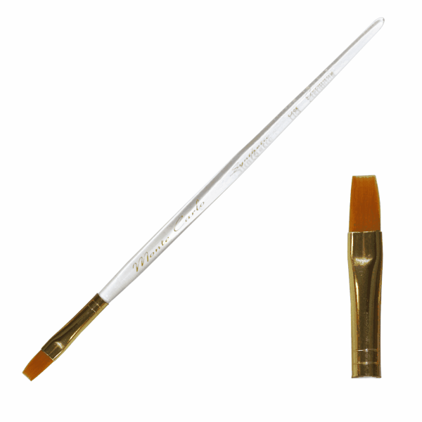 Monte Carlo Orange Gel Brush | No. 8