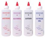 Labeled 8-oz Nail Shop Bottle