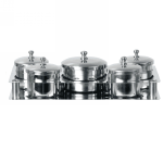 Berkeley 5-Piece Stainless Steel Powder & Liquid Set