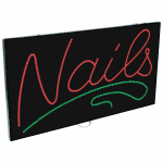 2-In-1 Led Sign || Nails with underline