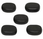 Natural Basalt Massage 5-Stone Set | Small