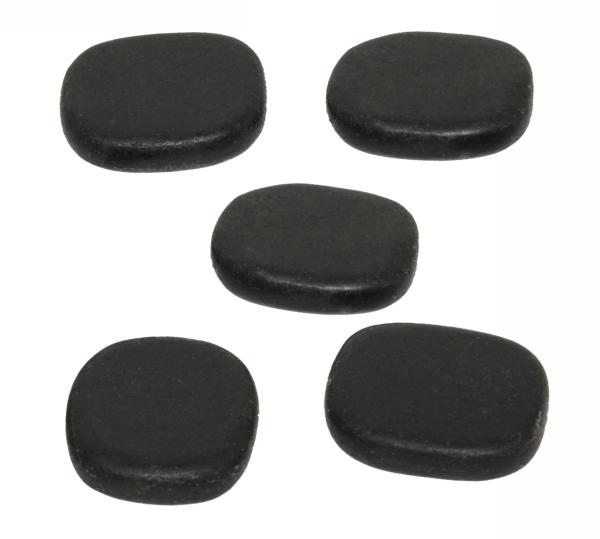 Natural Basalt Massage 5-Stone Set | Extra Small