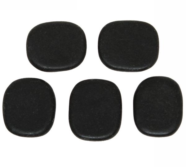 Natural Basalt Massage 5-Stone Set | Extra Small #2
