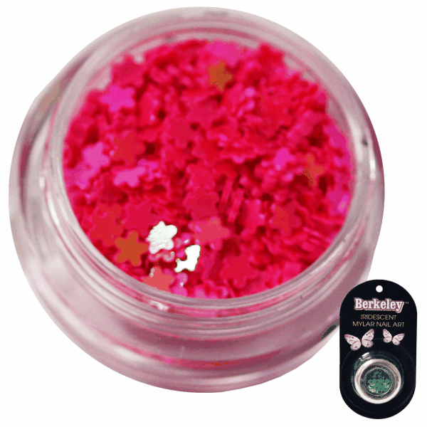 Irridescent Mylar Spangle | Full Flower | Rose