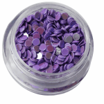 Irridescent Mylar Spangle | Full Round | Purple