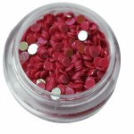 Irridescent Mylar Spangle | Full Round | Dark Red