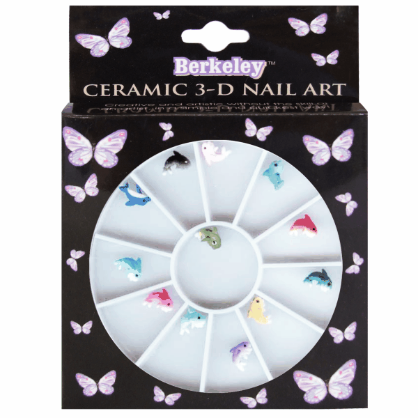 Ceramic 3-D Nail Art | Baby Fish