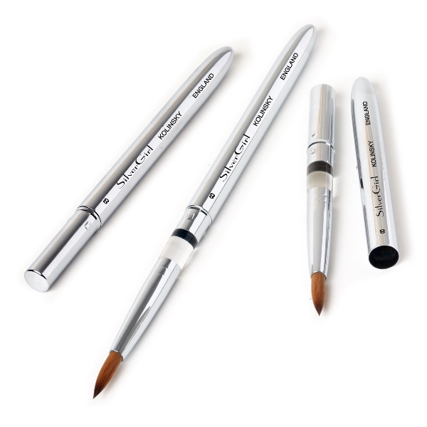 SilverGirl Kolinsky | Chrome Aluminum | 08