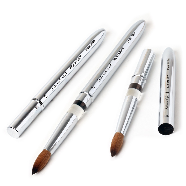 SilverGirl Kolinsky | Chrome Aluminum | 18