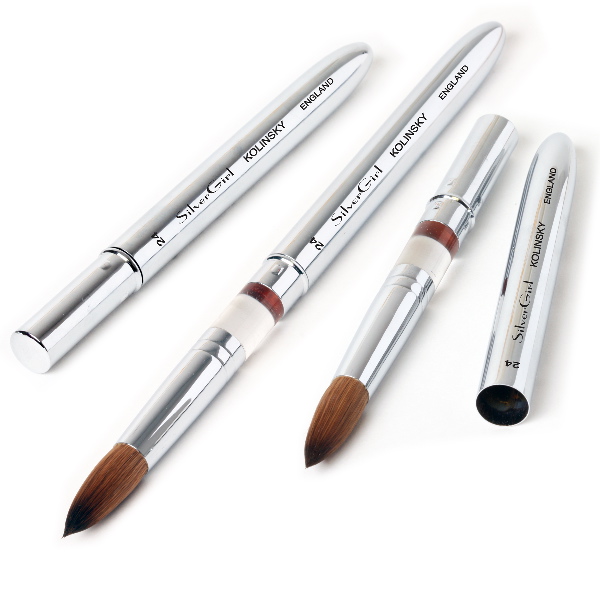 SilverGirl Kolinsky | Chrome Aluminum | 24