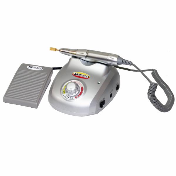 Milken 223 Brushless Nail Drill System | Silver |  Dual Voltage 110V/220V #2