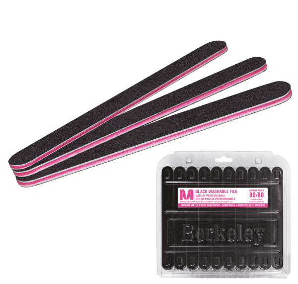 Berkeley Nail File | Black | 80/80