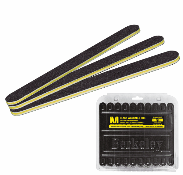 Berkeley Nail File | Black | 80/100