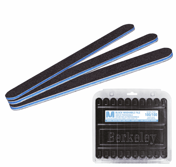 Berkeley Nail File | Black | 100/100
