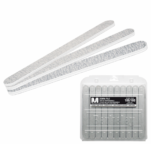 Berkeley Nail File | Zebra | 100/180