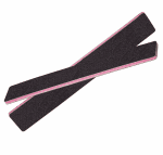 Berkeley Rectangular Nail File | Black | 80/80