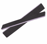 Berkeley Rectangular Nail File | Black | 180/180