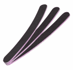 Berkeley Boomerang Nail File | Black | 80/80