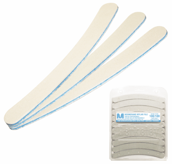 Berkeley Boomerang Nail File | Premium Mylar | 100/100