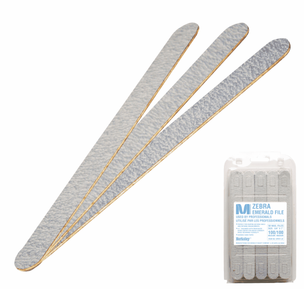 Emerald Thin Manicure File | Zebra