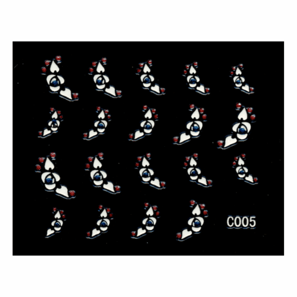 3-D Nail Decal