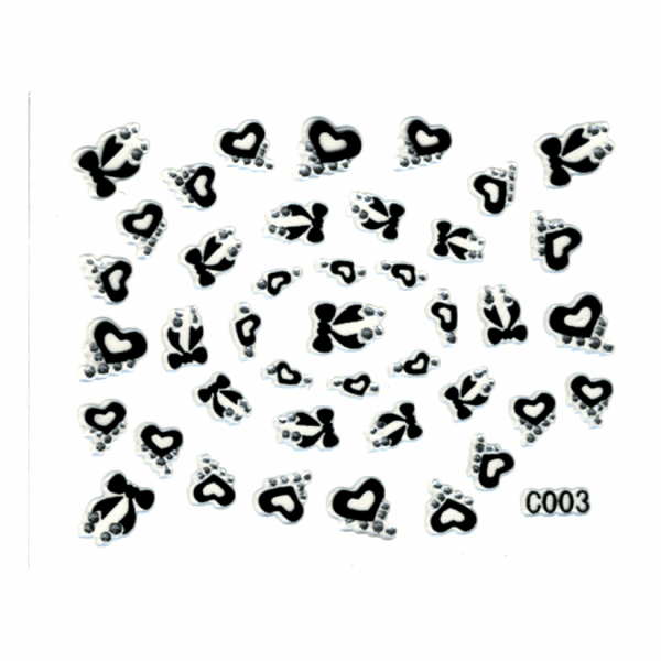 3-D Nail Decal
